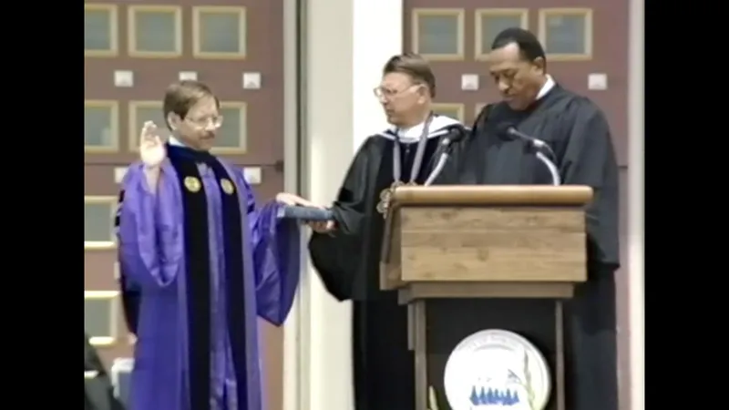 The Installation of Chancellor Samuel Schuman